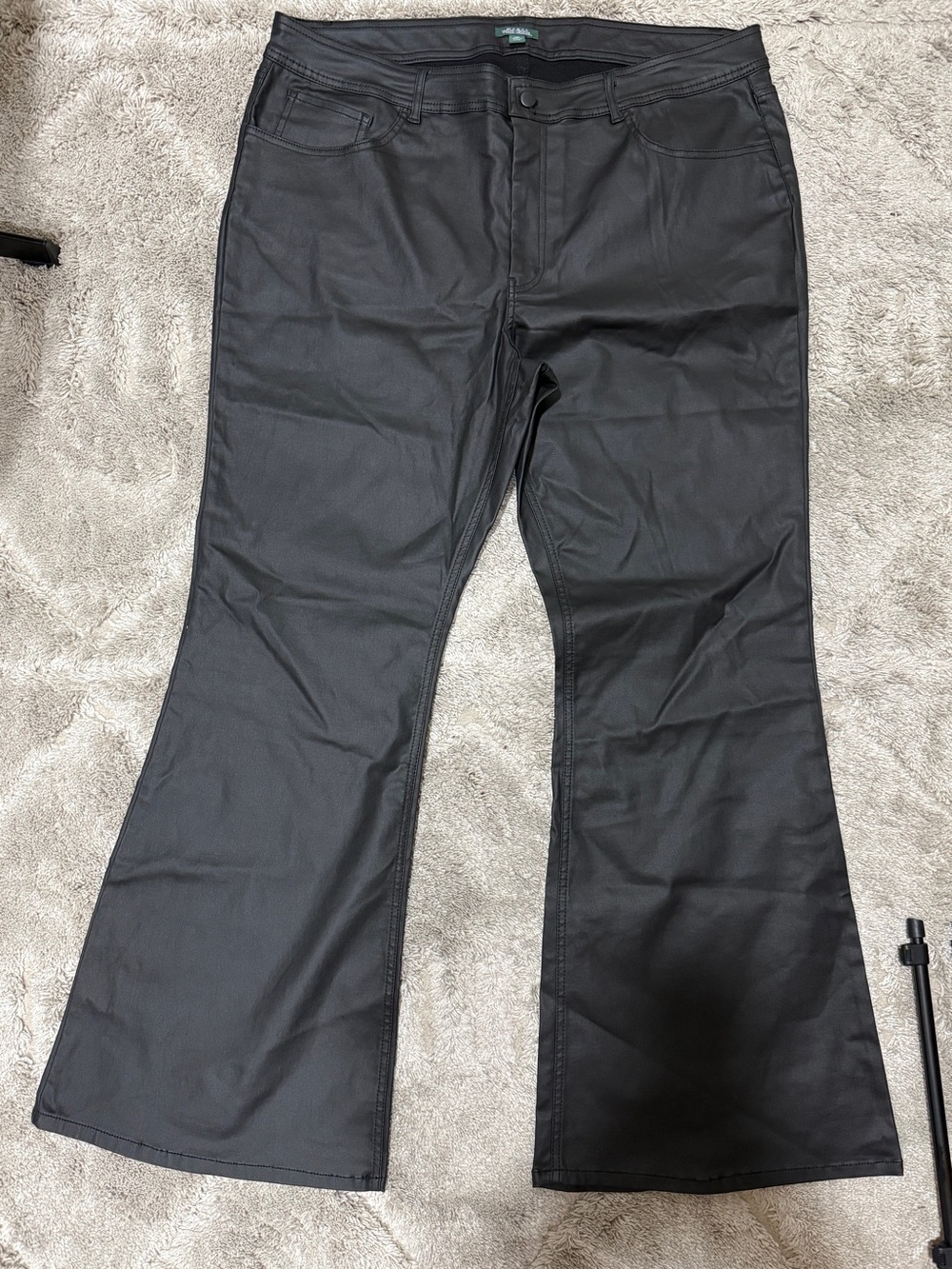 Women’s wild fable shiny wide leg pants